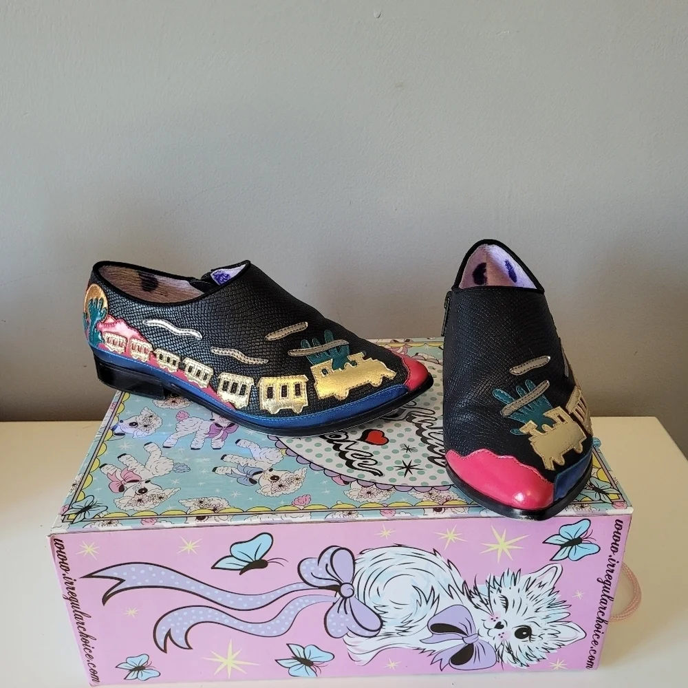Irregular Choice Magical Express Loafers, VGUC, Size 36